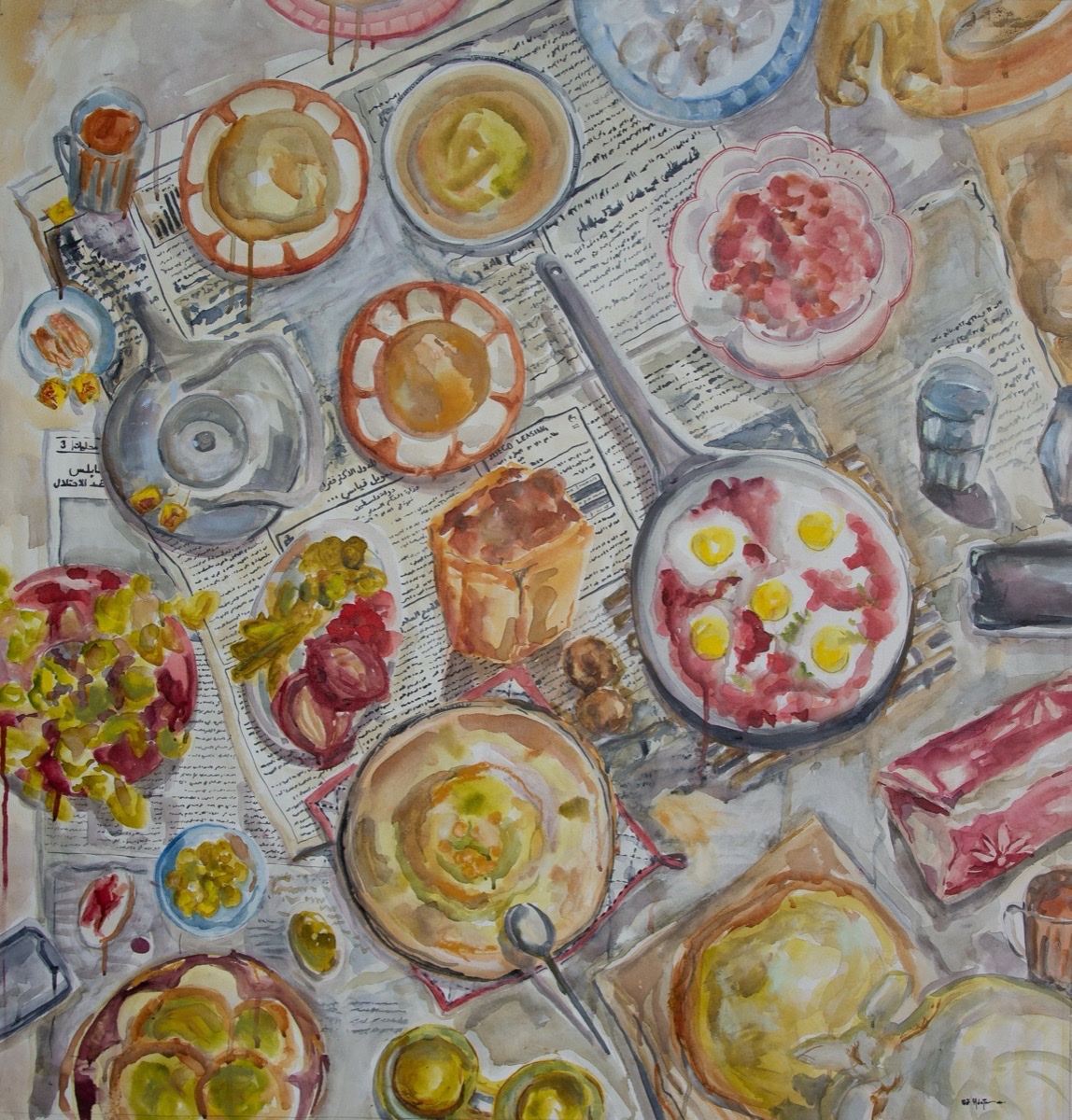 Artwork titled the city from above 08
