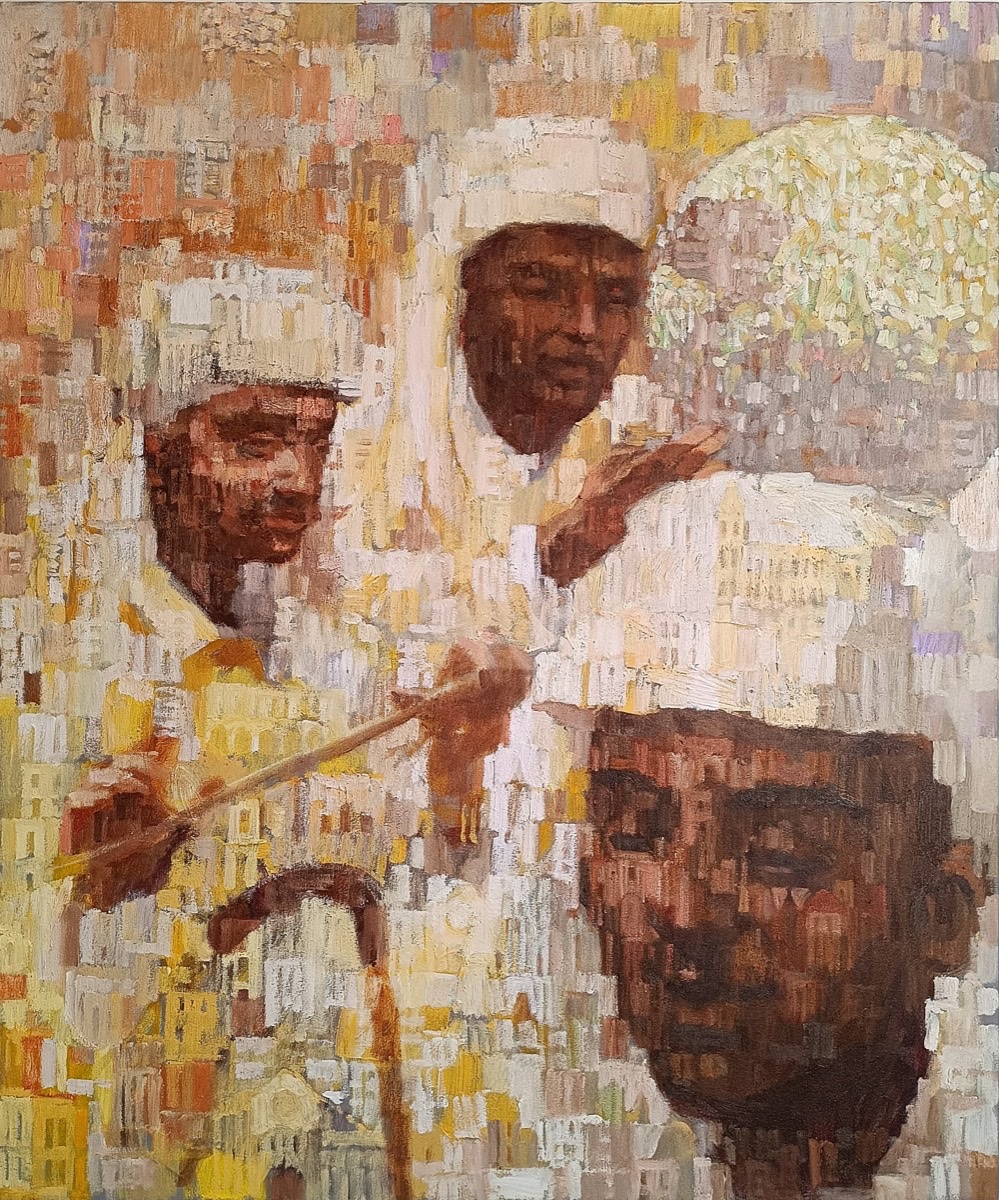Artwork titled the algerian alaoui dance