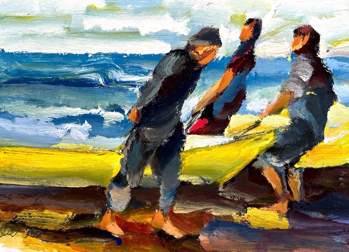 Artwork titled to survive to witness exhibition scenes from daily life gaza